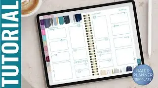 TUTORIAL How to edit the Digital Daily Quarterly Planner 2023 for GoodNotes