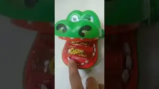 crocky eat Chooey Choco candy 🍬🍭🍡#shortsviral #trending #asmr #sound #shorts