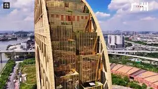 Guangzhou's Lucky Landmark - Full Tour of Guangzhou Circle #Guangzhou #TravelChina #Architecture 