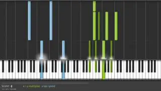 Across the Stars piano tutorial