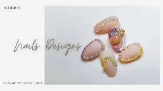 美甲教學｜夏日貝殼美甲｜nails2021