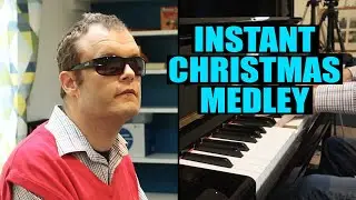 Derek Conjures up an Instant Medley of Christmas Favourites! 🎄🎅❄️🌟🎁☃️