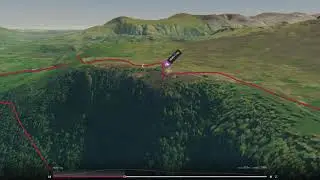 Walla Crag (Central Lake District) - 3D fly-through