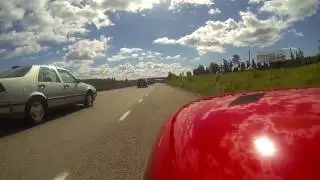 V&auml;tternrundan 2013 300km ride with a Velomobile Mango RE Sport