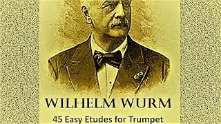 PLAY TRUMPET EASY ETUDES w/ Wurm 45 Easy Etudes for Trumpet  06 Allegretto #TRUMPET #ETUDE #WURM