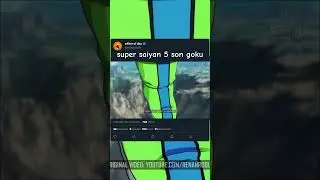||Super Saiyan 5 Son Goku||☠️☠️☠️ #editorofdbz #goku
