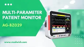 AG-BZ029 15 Inch Multi Parameter Patient Monitor #patientmonitoring #patientmonitor
