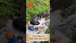 Mini Rafting Tau disebut water tubing yang berada di sungai kromong ini jadi rekommendasi wisata moj