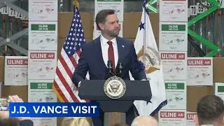 Vice President JD Vance speaks about economy during visit to Pennsylvania