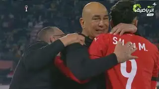 Last minute: Egypt 3 -2 Ivory Coast | Egypt players celebrate qualifying for the semi-finals Afcon