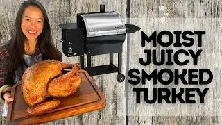 Как приготовить индейку методом сухого маринования и копчения.