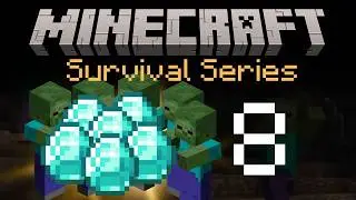 [Part 8] Minecraft Singleplayer Survival! - Best cave yet!