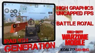 Warzone Mobile Battle Royal | Высокая графика без ограничений по fps | Геймплей для iOS и iPad 9