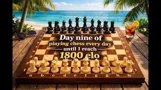 Day 9 of playing chess every day until I reach 1800 elo