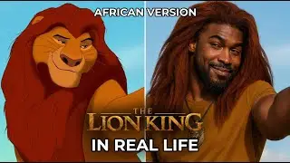 The Lion King Characters in REAL LIFE | AI Art Transformation
