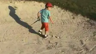 Blake's Bunker Practice At The Golf Course