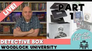 Detective Box - Woodlock University - Cold Case Game - Live playthrough - part 1