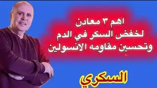 ️عـاجـل لمرضى السكري:٣ معادن لا تهملها أبدًا تخفض السكر في الدم وتحسن خلايا البنكرياس
