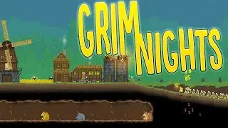 Орда нежити наступает! &mdash; Строительство городской крепости &mdash; Игровой процесс Grim Nights, часть 1