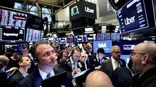 Uber stumbles on first day of trading, opens at $42. per share