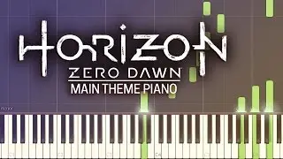 Horizon Zero Dawn - Piano Tutorial by Firefly Piano - Synthesia