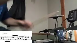 Mini Electronic Drum Kit + Track