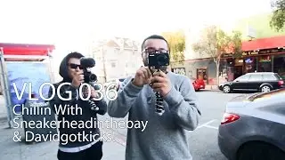 VLOG 036 : Chilling With Sneakerheadinthebay & Davidgotkicks!