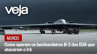 Aviões B-2 Spirit são os únicos capazes de carregar as bombas 'destruidoras de bunkers' GBU-57