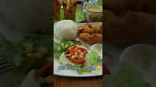 Tropical Hut Craze 😁 #foodvlog #tropicalhut #fillet #salad