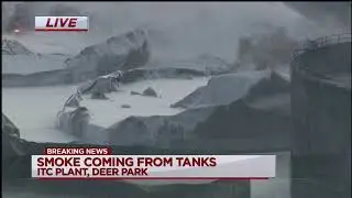Deer Park Fire: ITC site reignites after flames extinguished