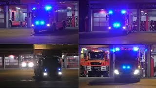[Jahreswechsel 2019/2020] Einsatzfahrten Freiwillige Feuerwehr Wedel