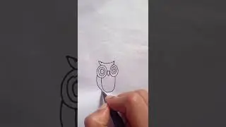 Simple owl drawing...