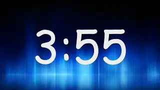 3:55 Minutes Timer / Countdown from 3min 55sec
