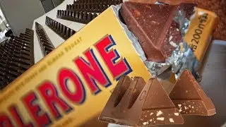 Amazing food processing machines at work | Toblerone inside the factory