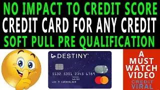 No Impact To Credit Score Credit Card Pre Qualification | Mastercard | Credit Viral