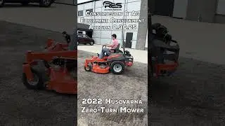 2022 Husqvarna Zero-Turn Mower #RES #AuctionsWork #Equipment #Construction #AgEquipment #Ohio