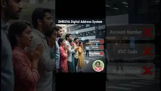 DHRUVA Digital Address System: No More Account Numbers, IFSC Codes, or Branch Details! | #shorts
