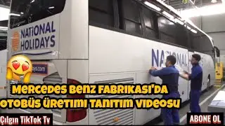 Mercedes Benz fabrikası'da Otobüs üretimi Tanıtım videosu #Travego