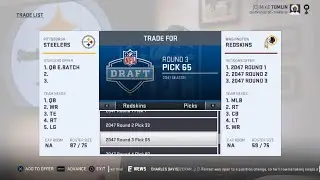 Madden 19 fantasy franchise playthrough Year 28 Preseason