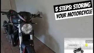 5 Step guide: Storing your Motorcycle