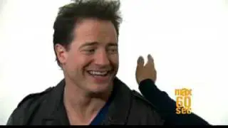 Q&A - 60 secs with Brendan Fraser (and Maria Bello)