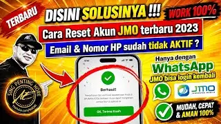 Cara reset akun JMO BPJS Ketenagakerjaan terbaru 2023 || Email dan Nomor HP sudah tidak aktif di jmo