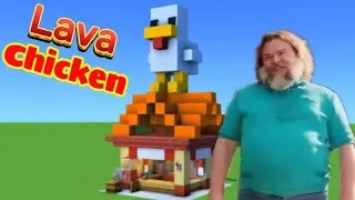 Steve&rsquo;s Lava Chicken Build in Minecraft! 