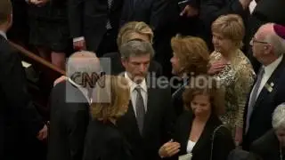 NY:LAUTENBERG FUNERAL-HILLARY CLINTON ARRIVAL