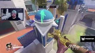 ML7 INSANE ANA GAMEPLAY! [ OVERWATCH SEASON 23 TOP 500 ]