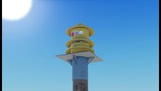 Federal Signal Model 2T Fire Siren Noon Blast