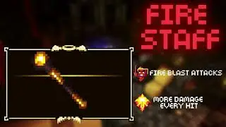 Sneak Peak Of The Fire Staff Animation!