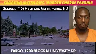 UPDATE: Fargo Shooting Victim Dies, Murder Charge Pending