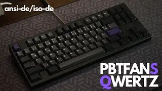 German Layout done RIGHT! | PBTFANS Keycaps Review (QWERTZ)