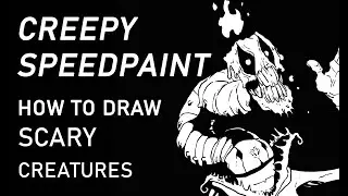 CREEPY - Inktober Speedpaint